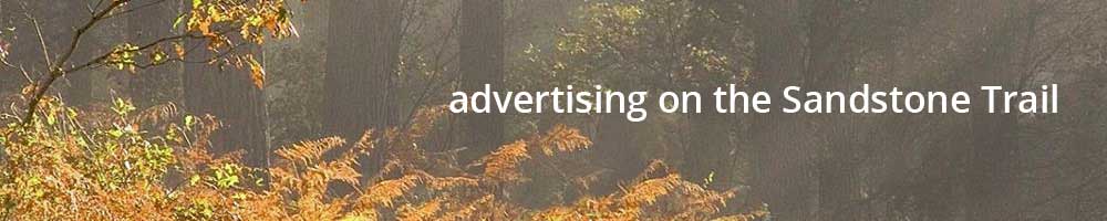 advertise on the Sandstone Trail