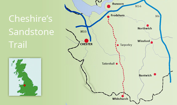 Map of the Sandstone Trail